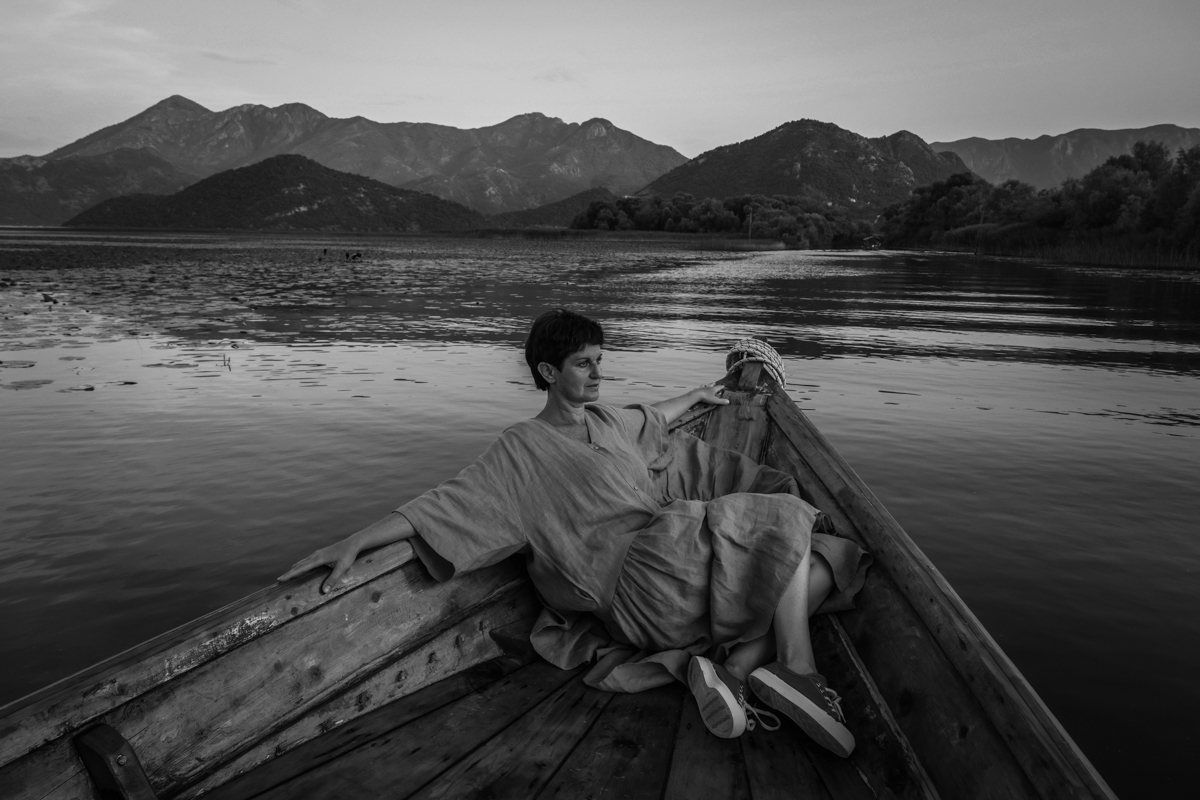 On the verge of sunset