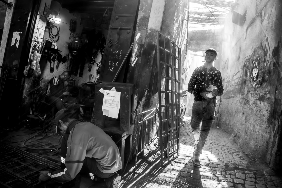 Faces of light and iron