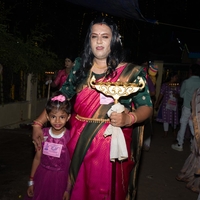 Kottankulangara Chamayavillaku Festival in Kerala, India