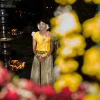 Kottankulangara Chamayavillaku Festival in Kerala, India