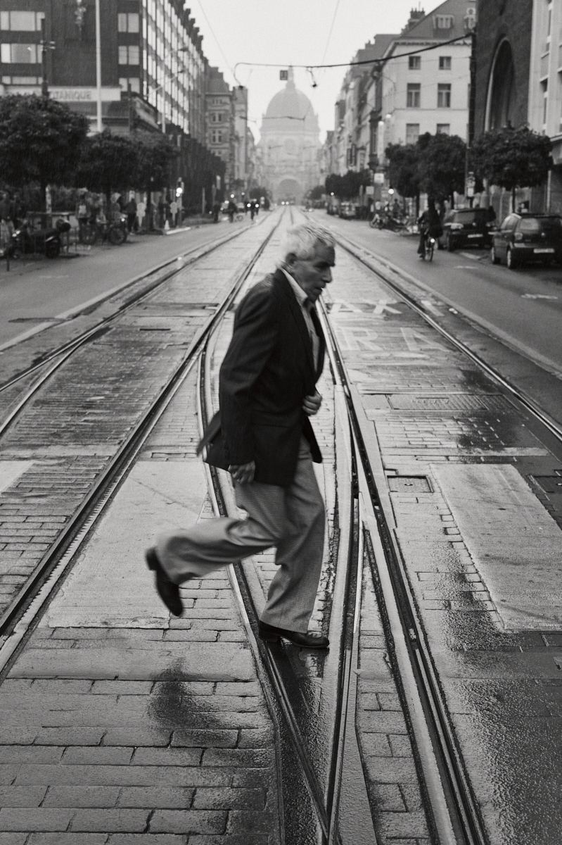 Rainy day in Brussels