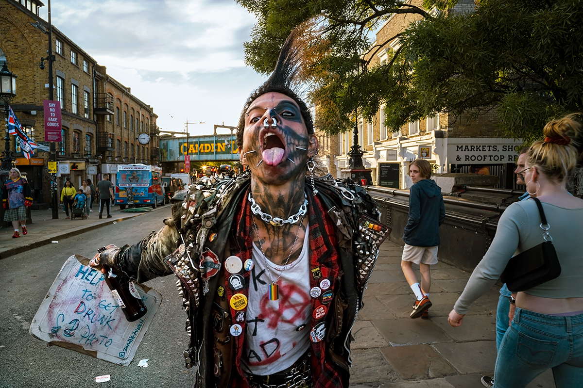 The last punk of Camden