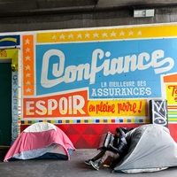 Street art vs people