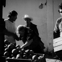 The market in Teotitlan