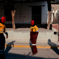 When the Masks Walk the Hills