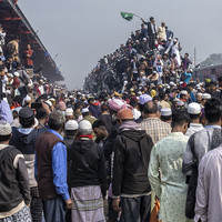 Toji train station in Dhaka