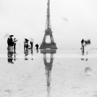 The beauty of a rainy day in Paris