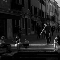 Family in Venice