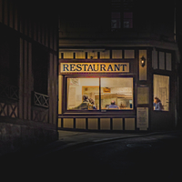 Nighthawks of Trouville-Sur-Mer