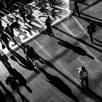 Morning Commute at the Oculus, NYC