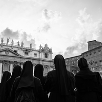 In Between -  Faith and Pilgrimage Through a Papal Transition