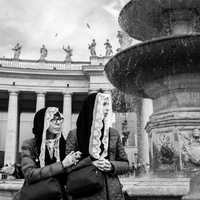 In Between -  Faith and Pilgrimage Through a Papal Transition