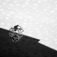 The edge of the shadow